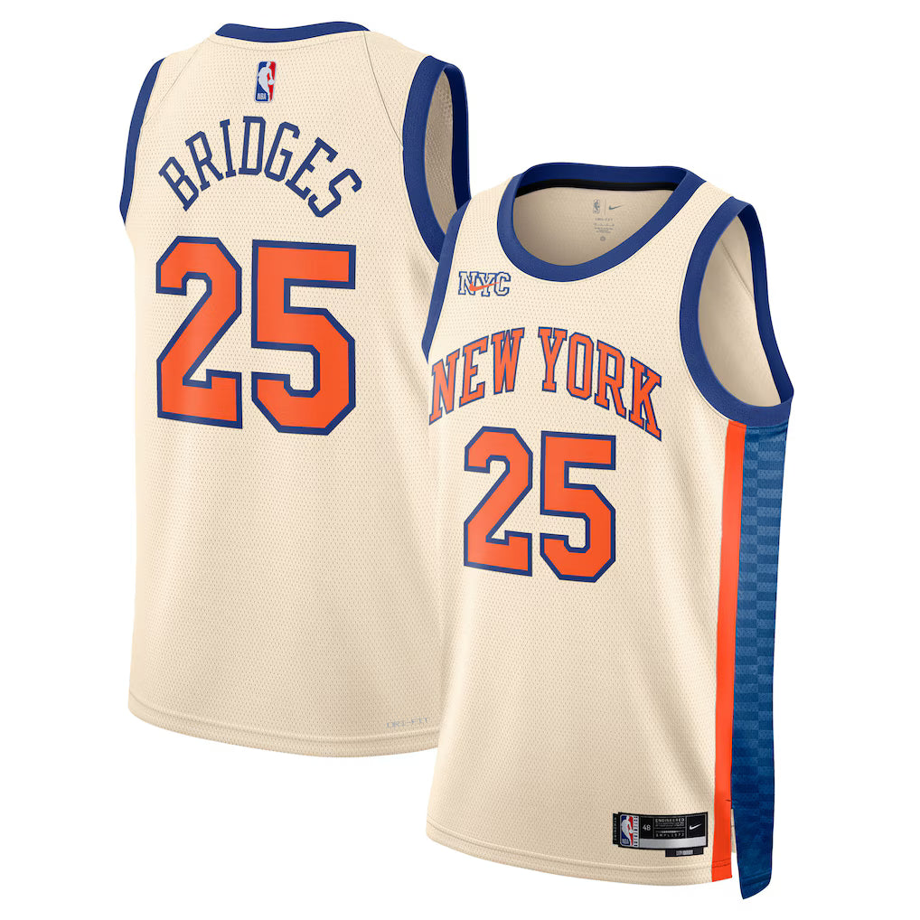 New York Knicks 2025/26 City Edition Swingman Jersey