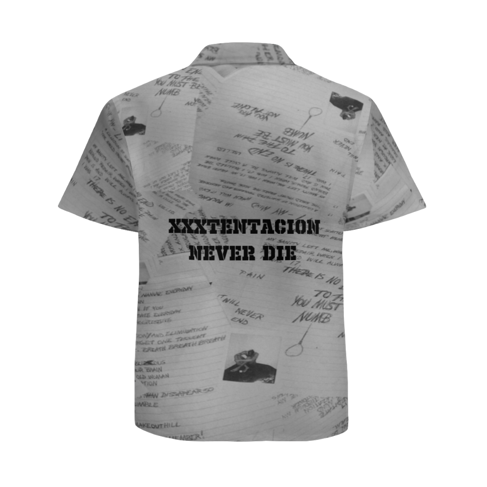 《17》-XXXTENTACION Vintage Custom Hawaiian shirt