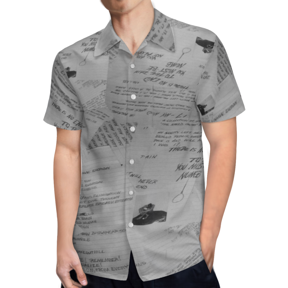 《17》-XXXTENTACION Vintage Custom Hawaiian shirt