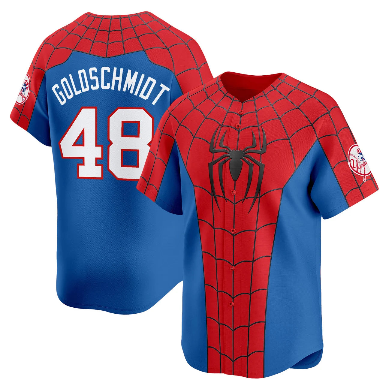 New York Yankees x Spider Man Brand New Day Vapor Premier Limited Jersey - Stitched