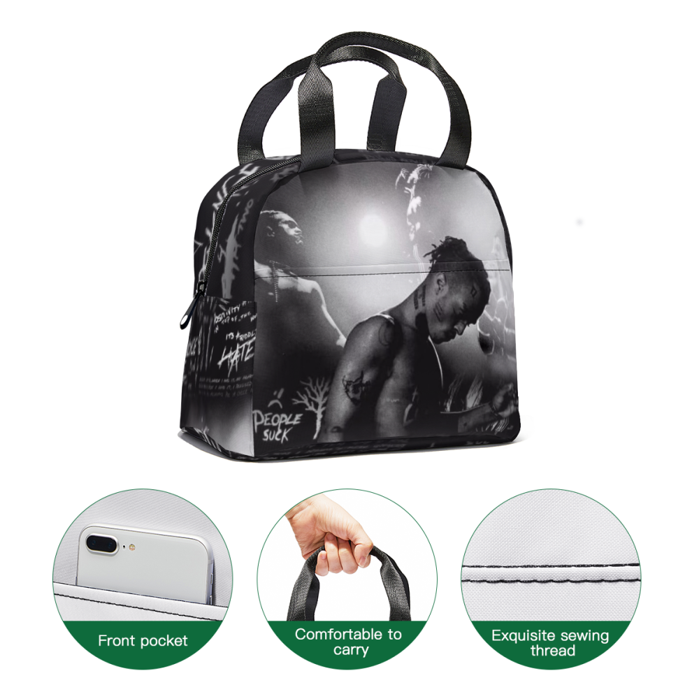 Back To School-XXXTENTACION Custom Backpack+Lunch Bag+Pencil Case+Mug Box