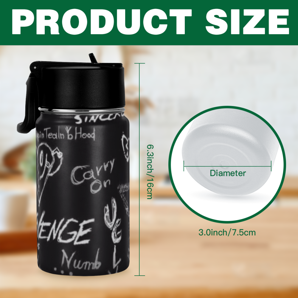 Back To School - XXXTENTACION Insulated Portable Travel Mug 12oz