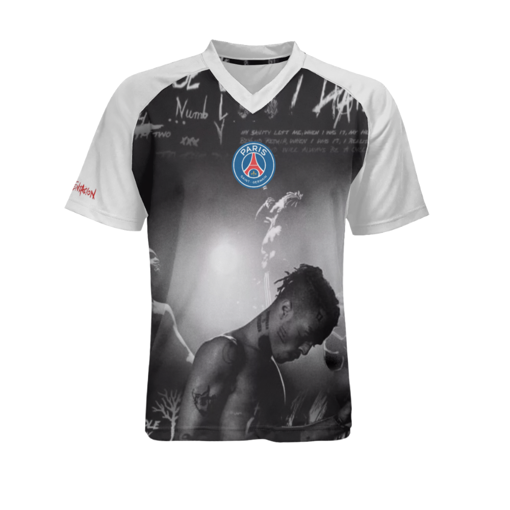 Hiphop Never Die-XXXTENTACION Vintage Custom Soccer Jersey