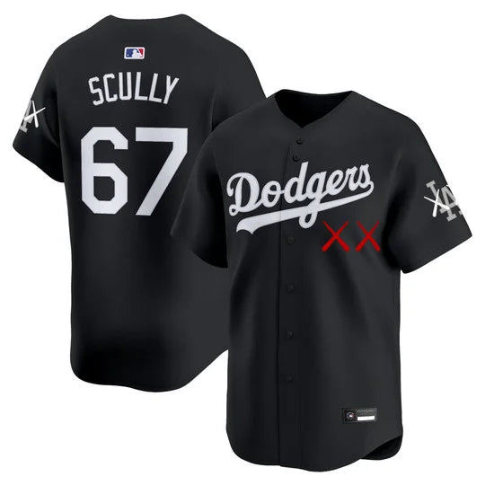 Men's Los Angeles Dodgers x KAWS Vapor Premier Limited Jersey - All Stitched
