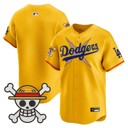 Men's Los Angeles Dodgers x One Piece Vapor Premier Limited Jersey - Stitched