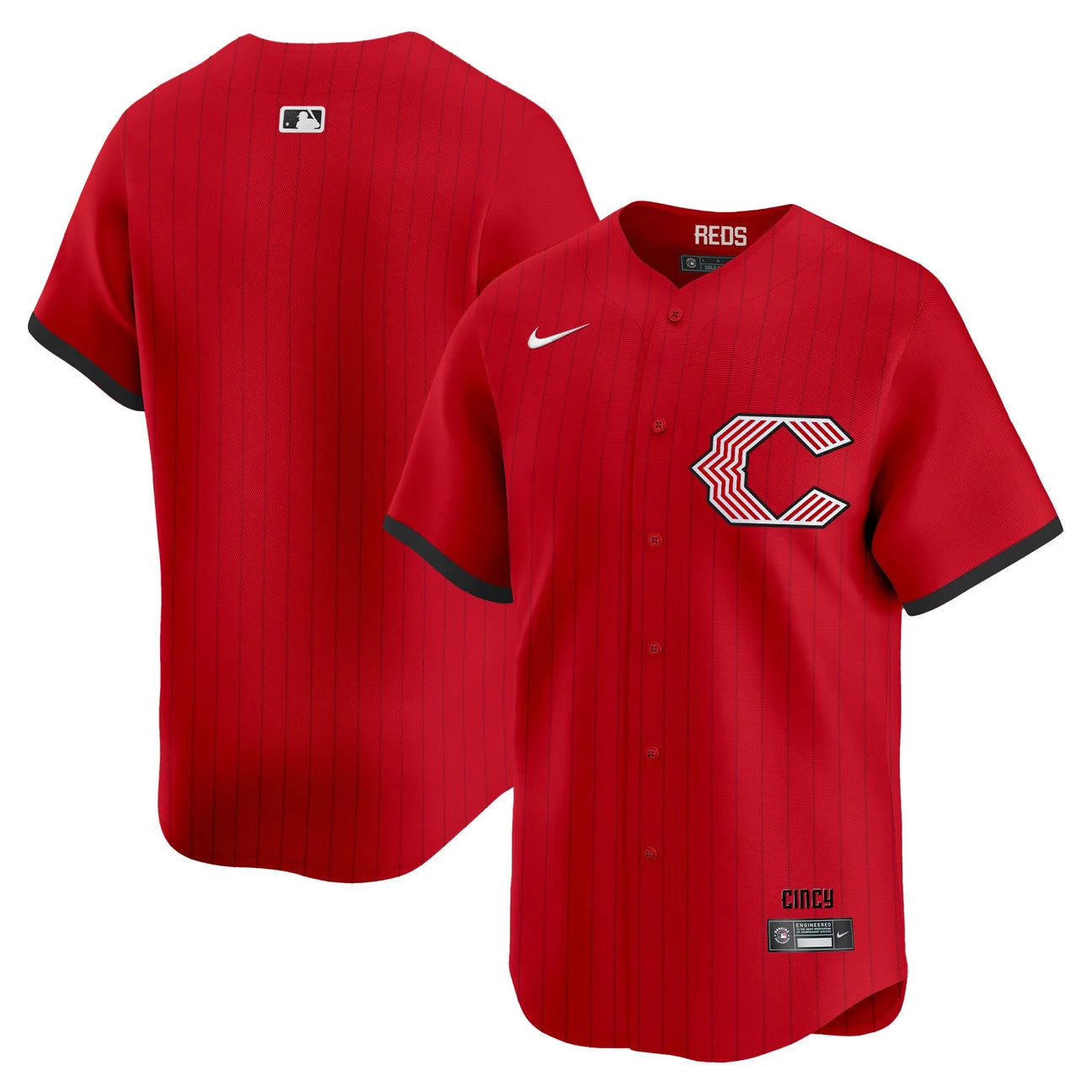 Cincinnati Reds 2026 City Connect Vapor Premier Limited Jersey - All Stitched
