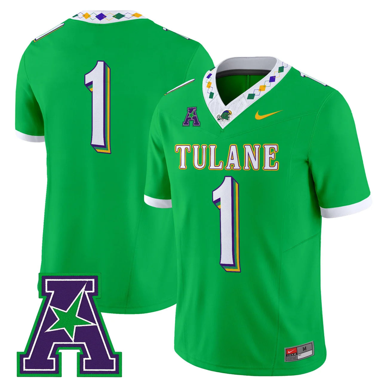 Tulane Green Wave 2026 'City Edition' Vapor Limited Jersey – All Stitched