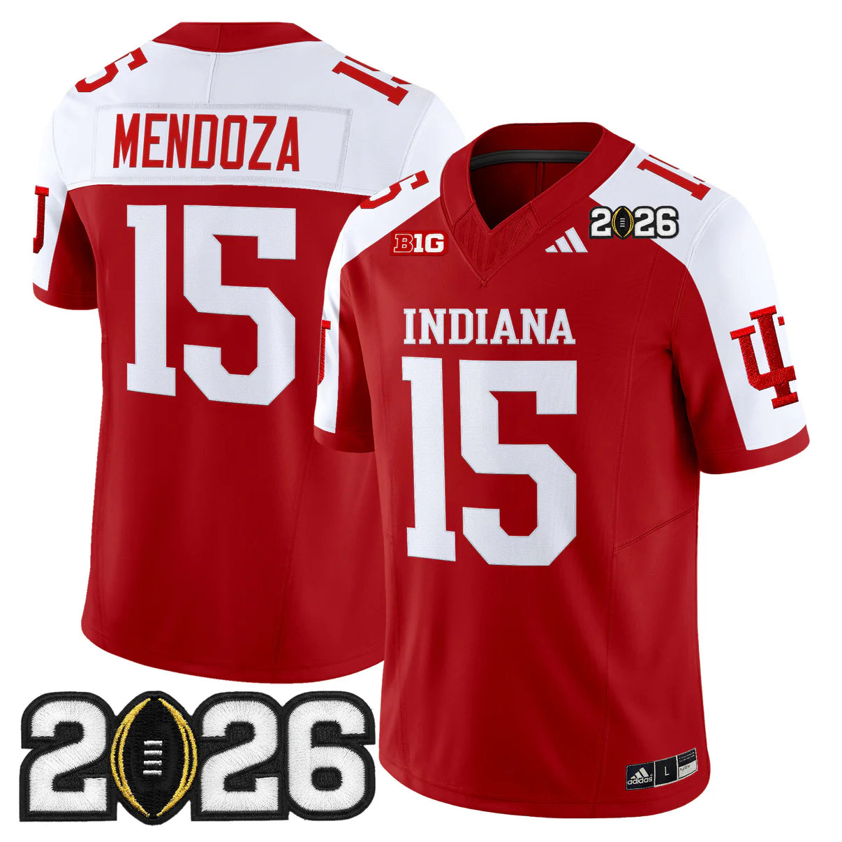 IND 2026 CFP Final Patch Vapor Limited Jersey V2 - Mendoza-All Stitched