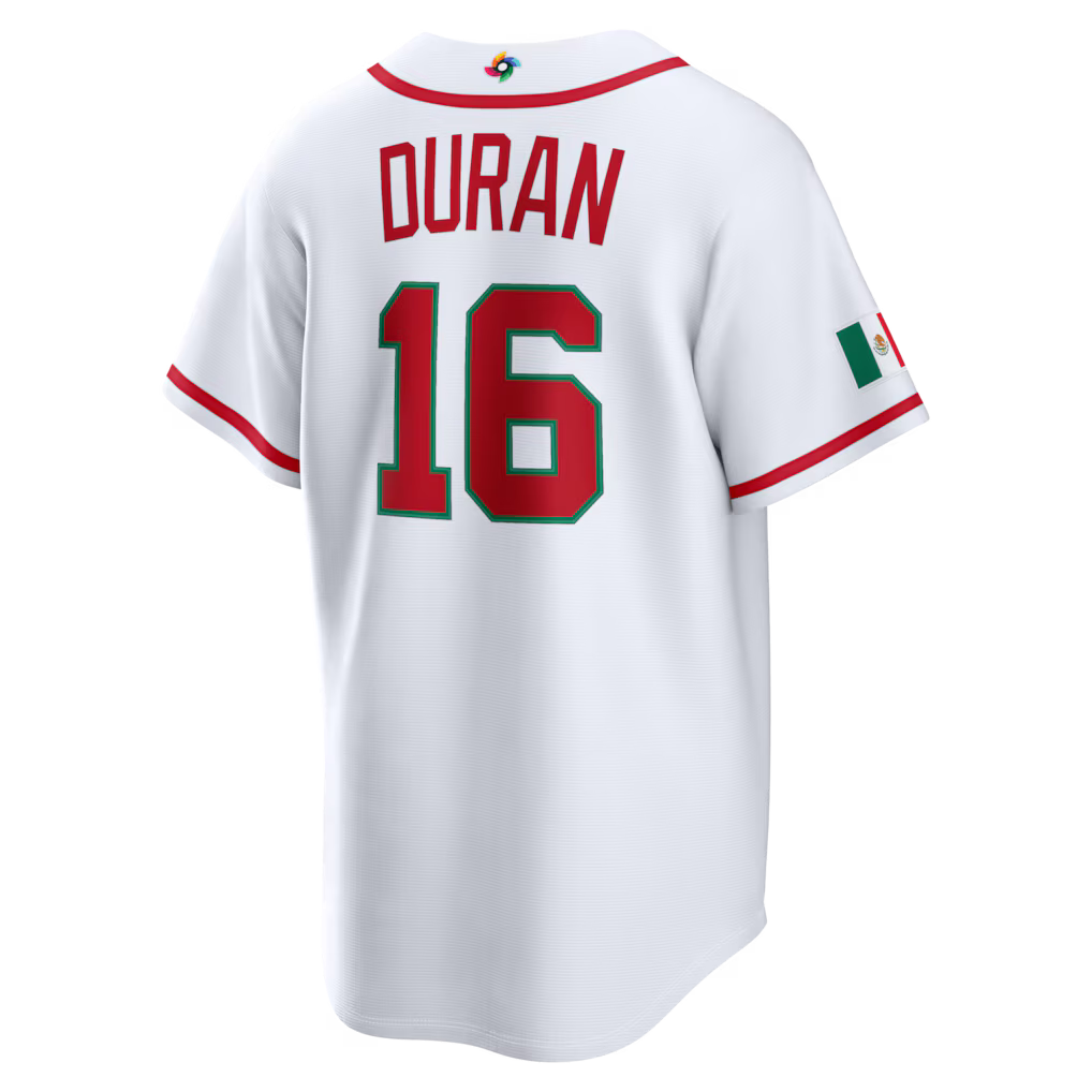 2026 WBC Mexico Stadium Baseball White Jersey – All Stitched