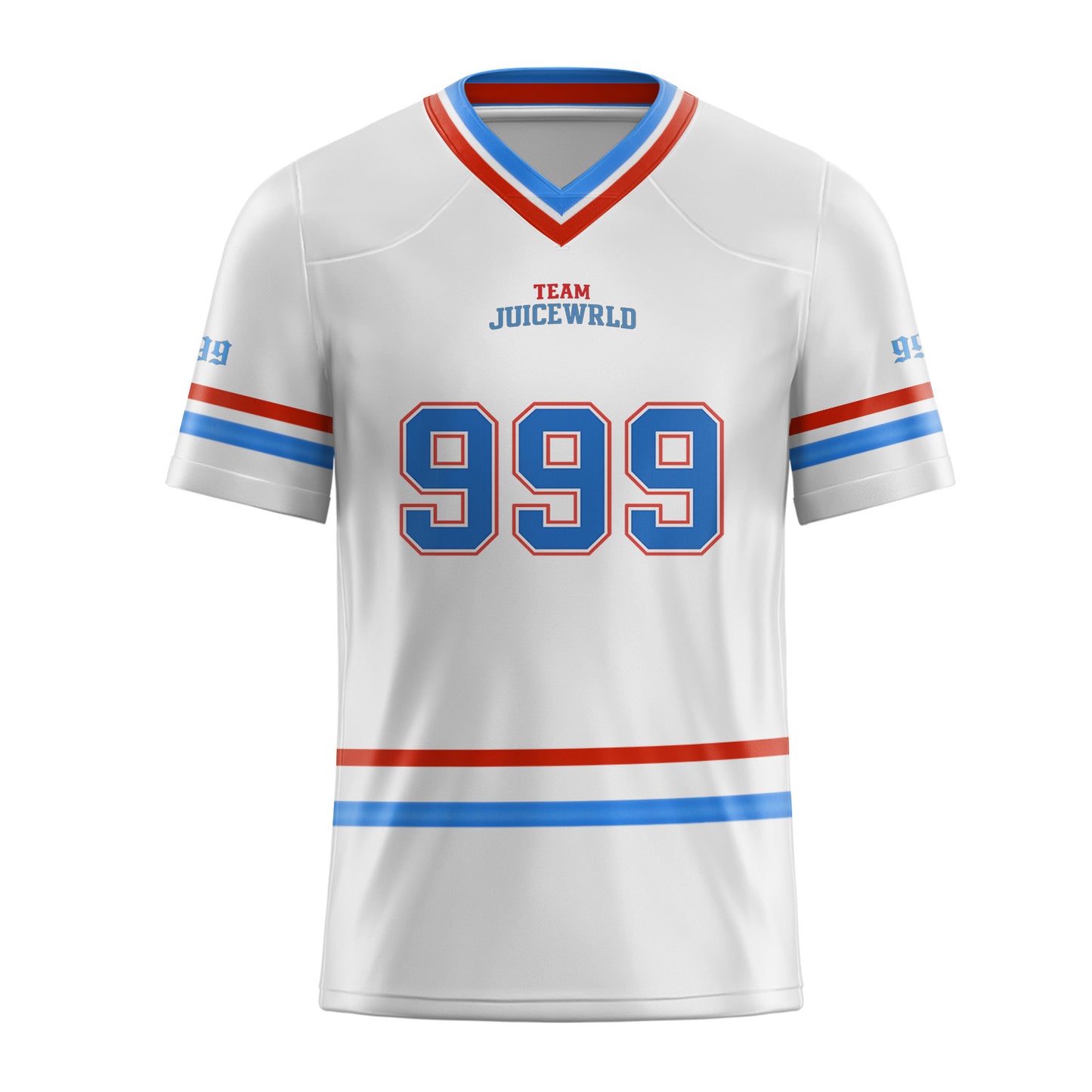 JuiceWrld&Football Custom Embroidered Jersey