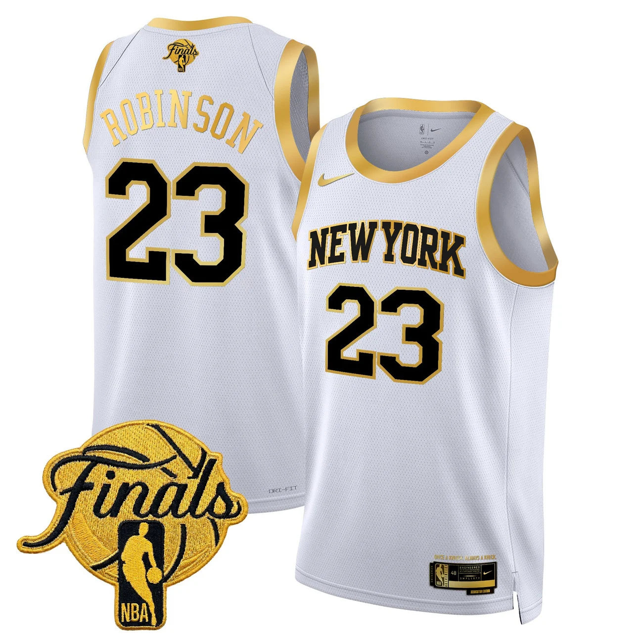 Men's New York Knicks 2026 Finals Swingman Jersey V2 - All Stitched