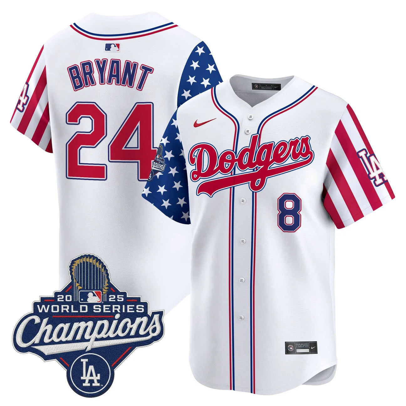 Men's Los Angeles Dodgers "America250 Edition" Vapor Premier Limited Jersey - All Stitched