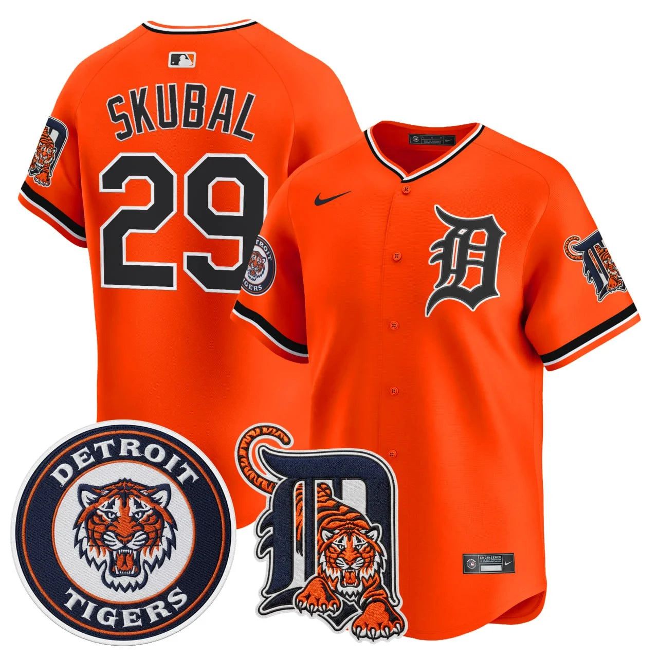Detroit Tigers Vapor Premier Limited Jersey - All Stitched