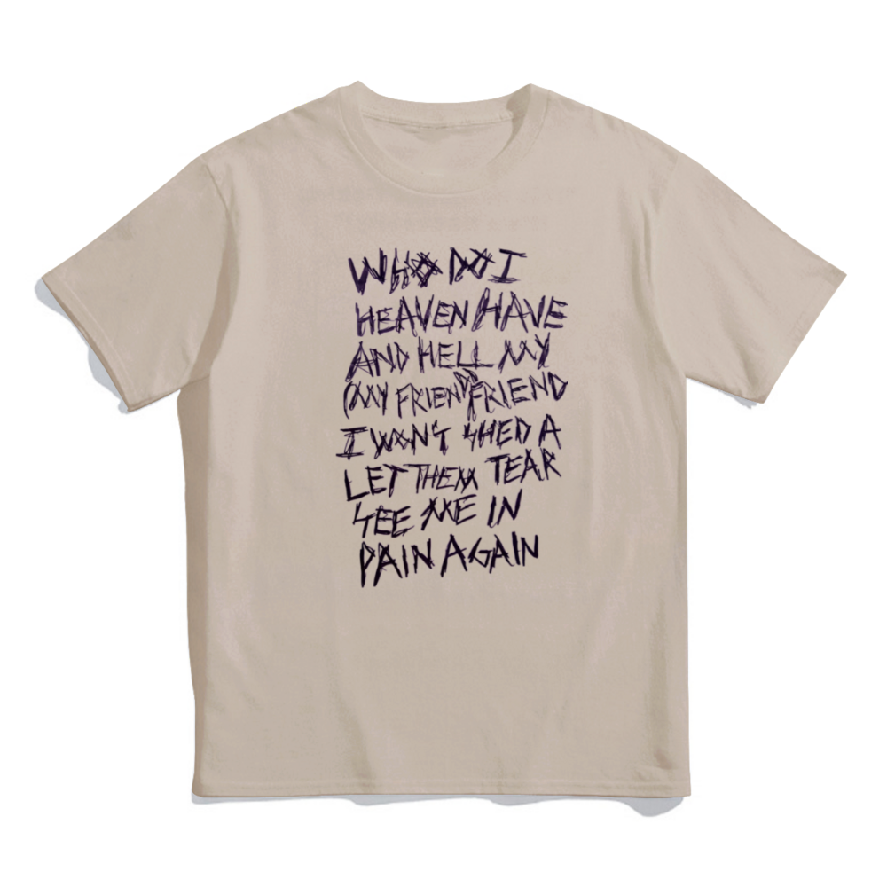 Save Me - "WHO DO I HAVE" XXXTENTACION Custom Unisex T-shirt