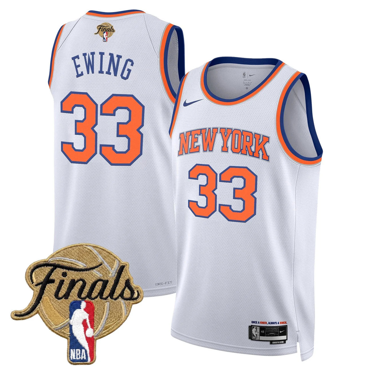 Men's New York Knicks 2026 Finals Swingman Jersey V2 - All Stitched