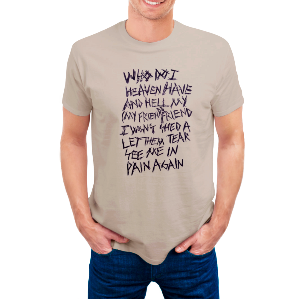 Save Me - "WHO DO I HAVE" XXXTENTACION Custom Unisex T-shirt