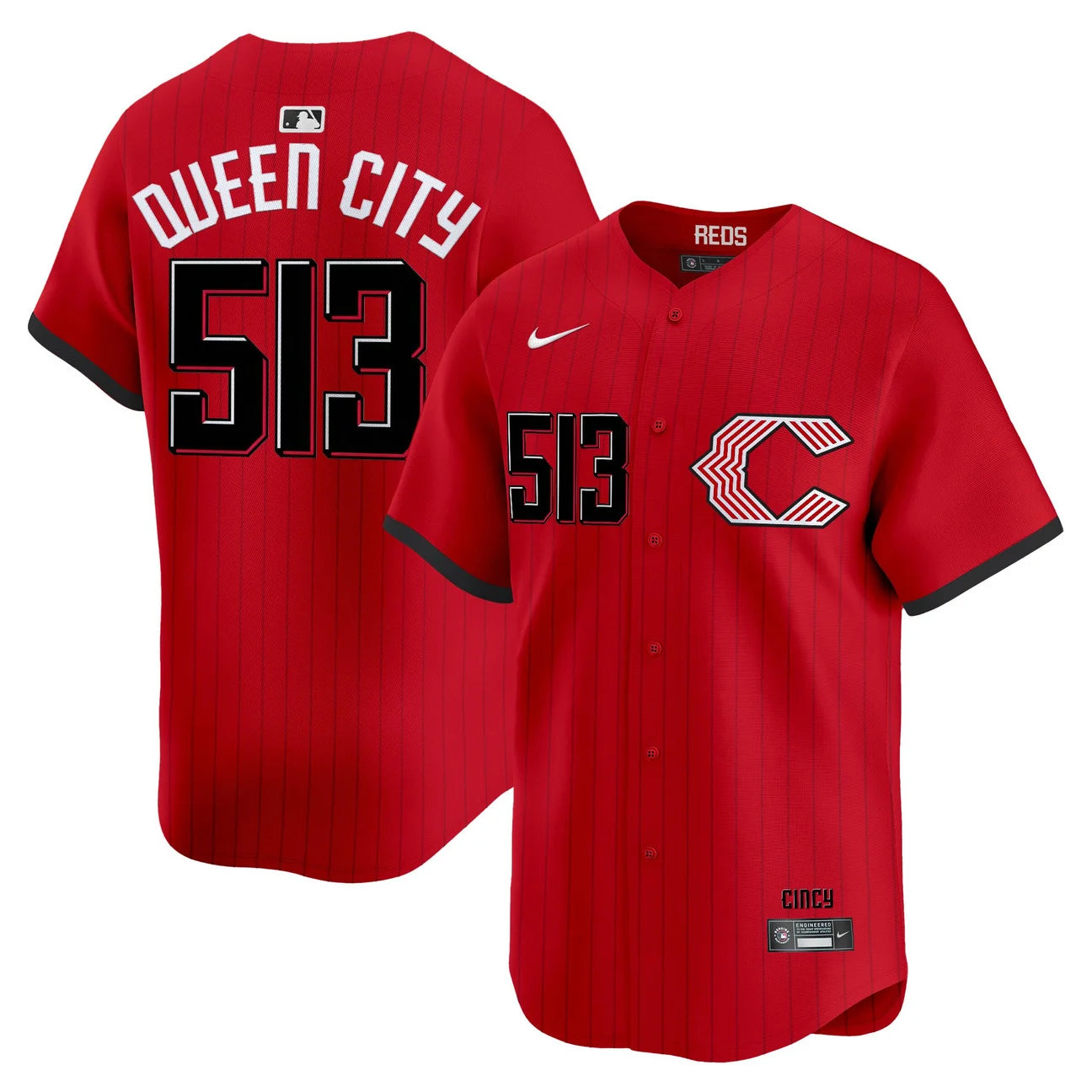 Cincinnati Reds 2026 City Connect Vapor Premier Limited Jersey - All Stitched