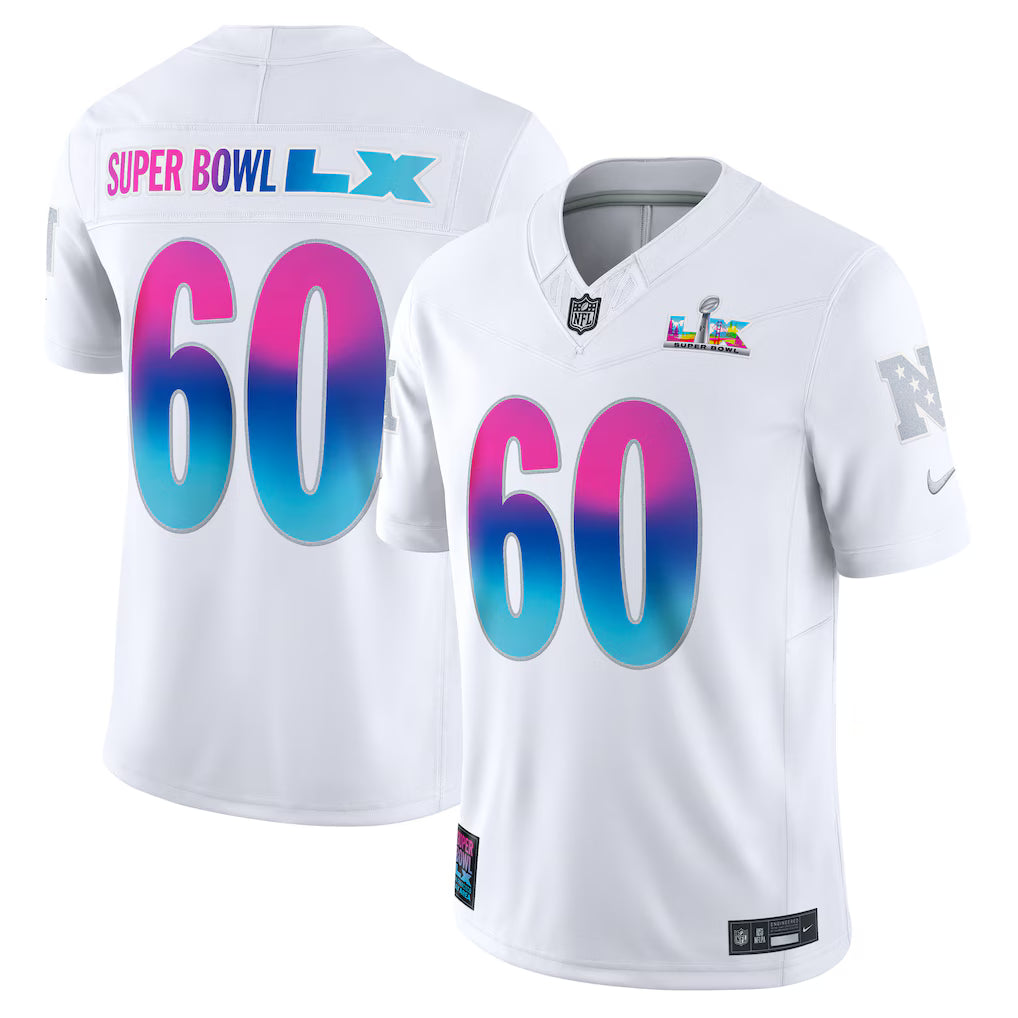 White Super Bowl LX Vapor F.U.S.E. Limited Jersey