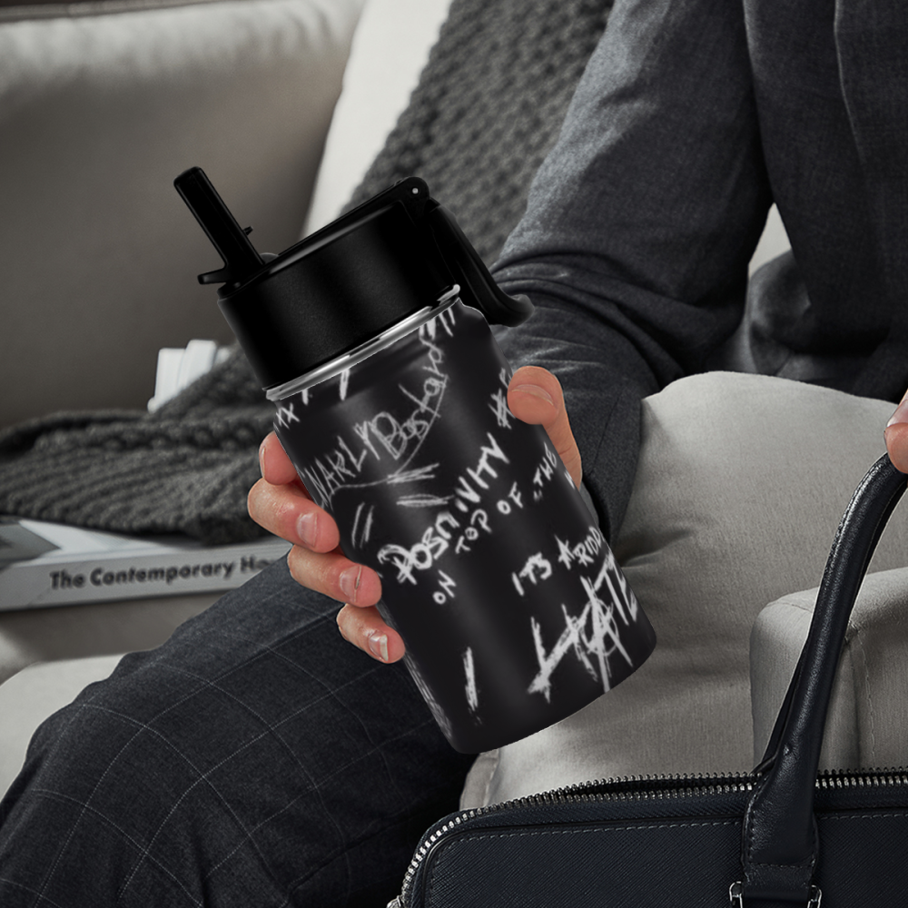 Back To School - XXXTENTACION Insulated Portable Travel Mug 12oz