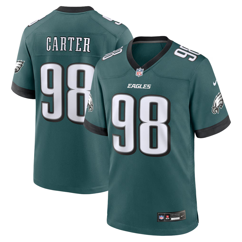 Philadelphia Eagles Team Game Jersey - Midnight Green