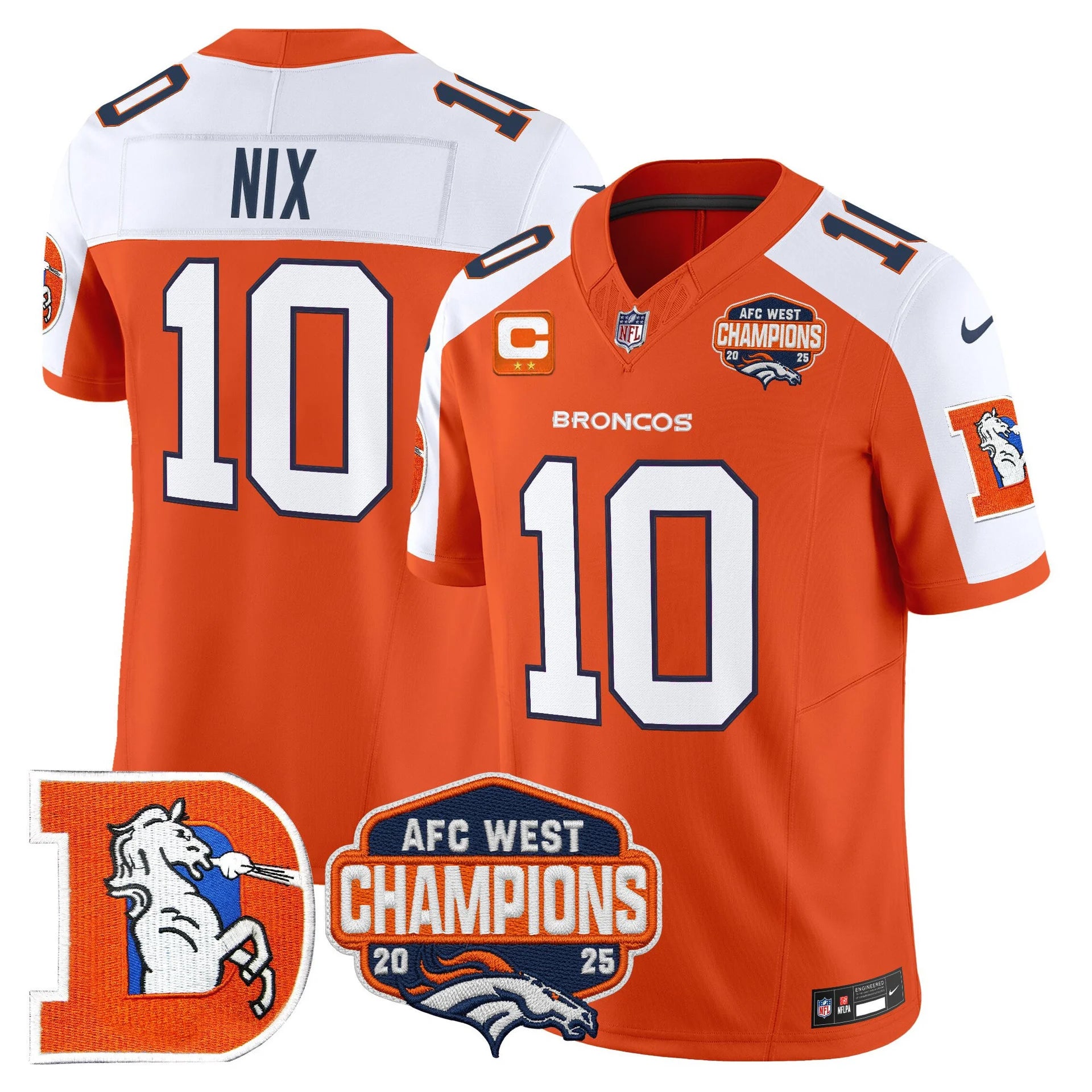 Men's Denver Broncos Throwback Vapor Limited Jersey
