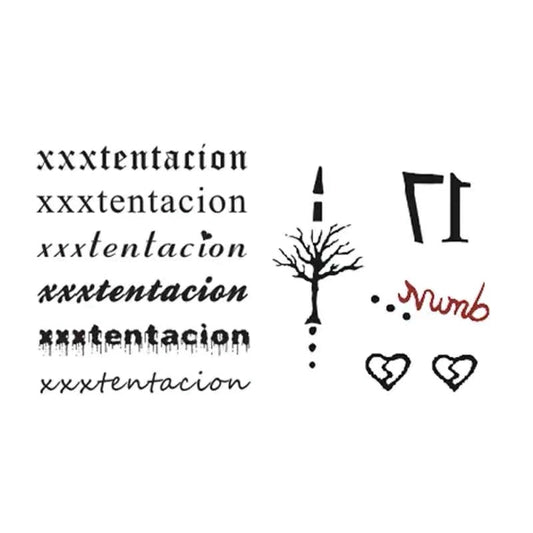 <17> XXXTentacion Custom Tattoo - Coieh