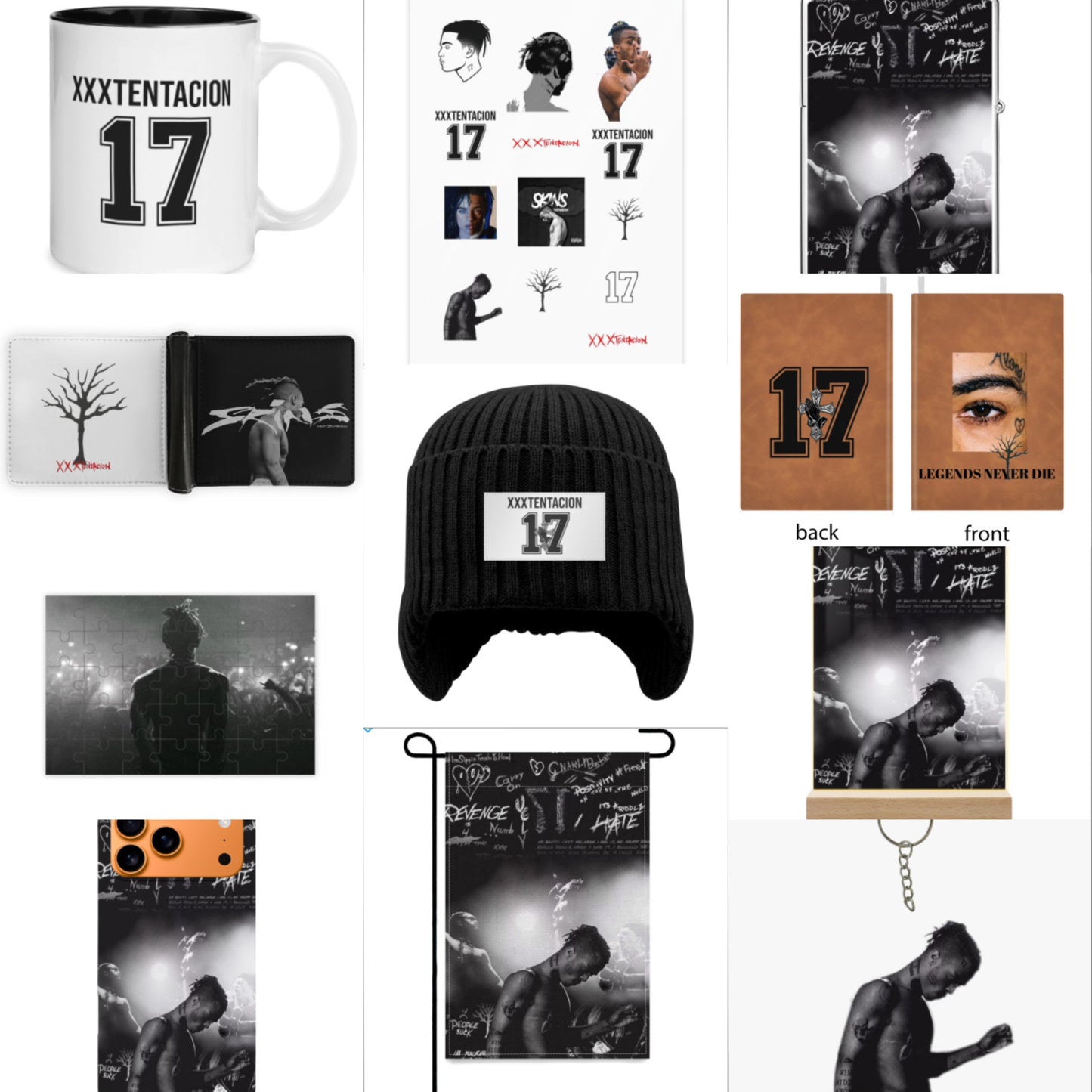 【Black Friday Price🔥】Legends Never Die - XXXTENTACION Custom Christmas Gift Box🎄 - Coieh