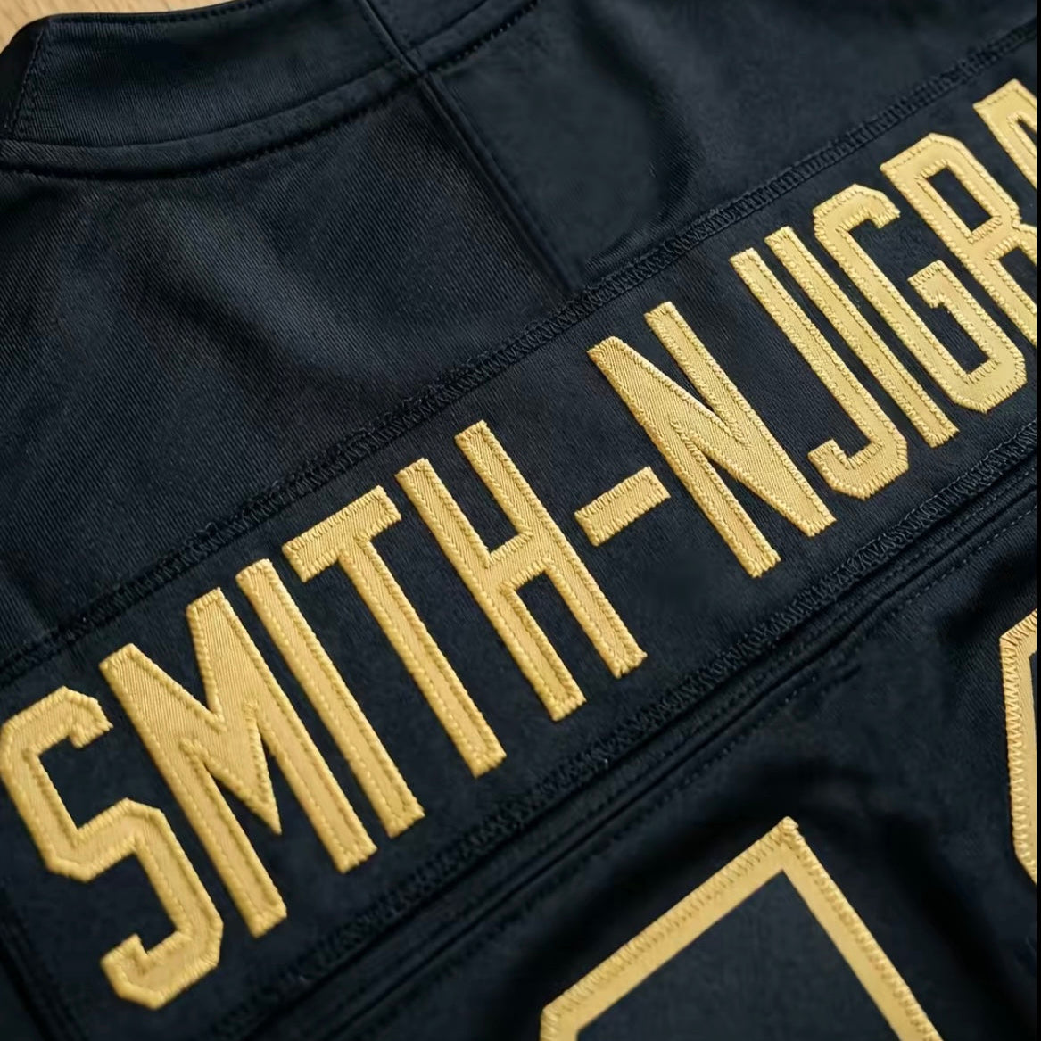 Seattle Seahawks Super Bowl LX&50th Patch Gold Vapor Limited Jersey - All Stitched