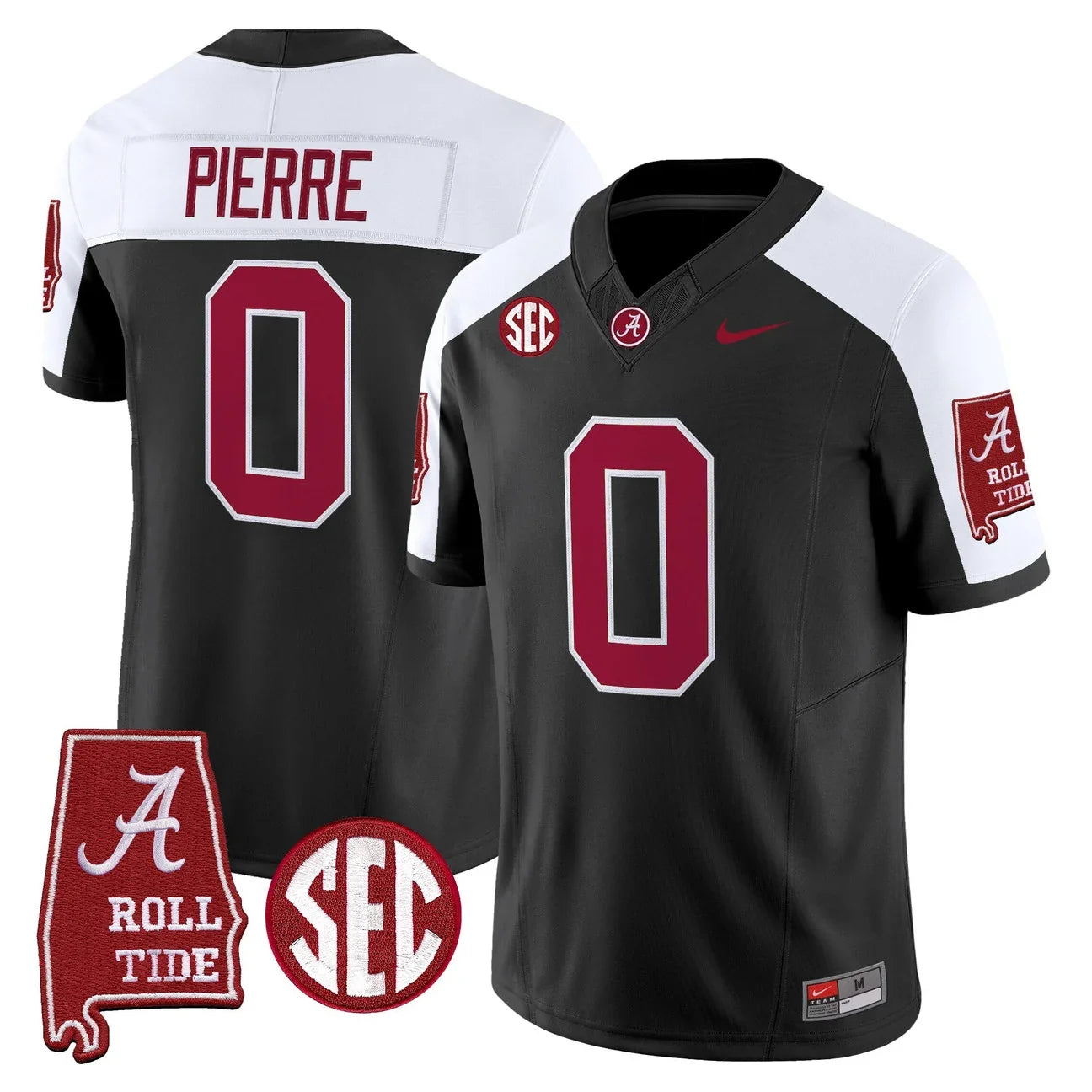 Men's Alabama Crimson Tide 2026 Vapor Limited Jersey - Alabama Map - All Stitched