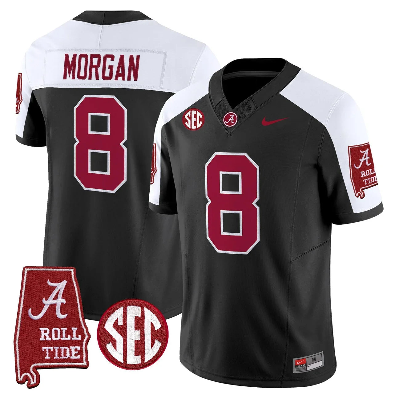 Men's Alabama Crimson Tide 2026 Vapor Limited Jersey - Alabama Map - All Stitched