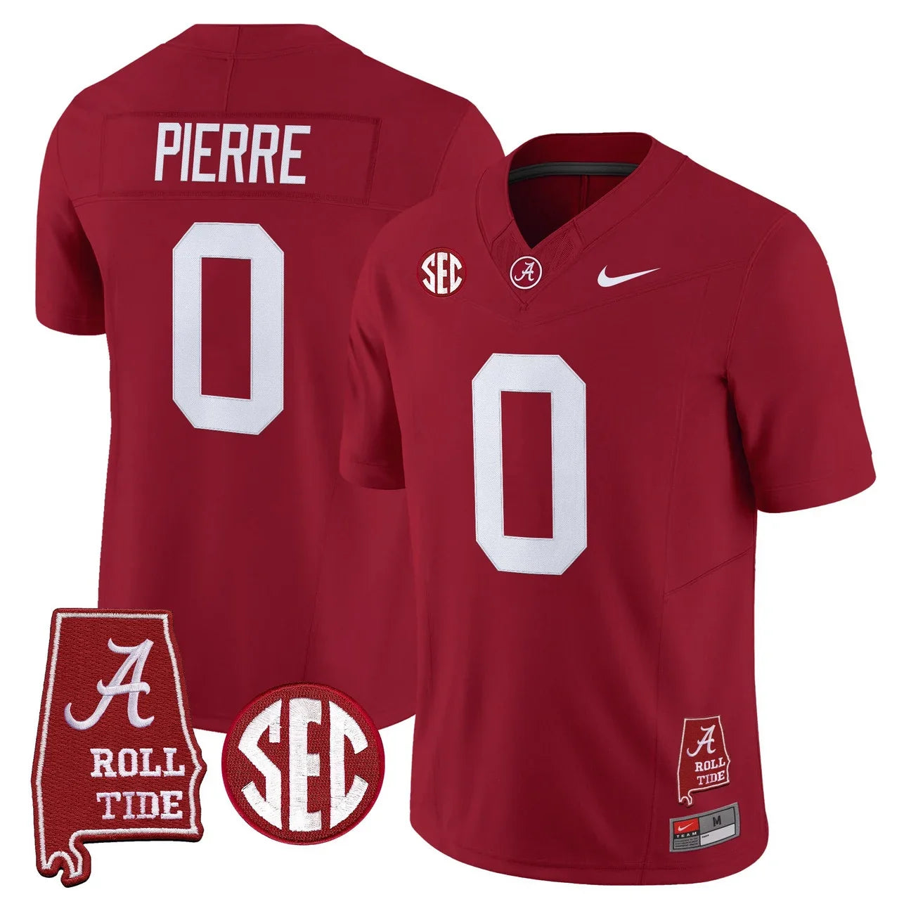 Men's Alabama Crimson Tide 2026 Vapor Limited Jersey - Alabama Map - All Stitched