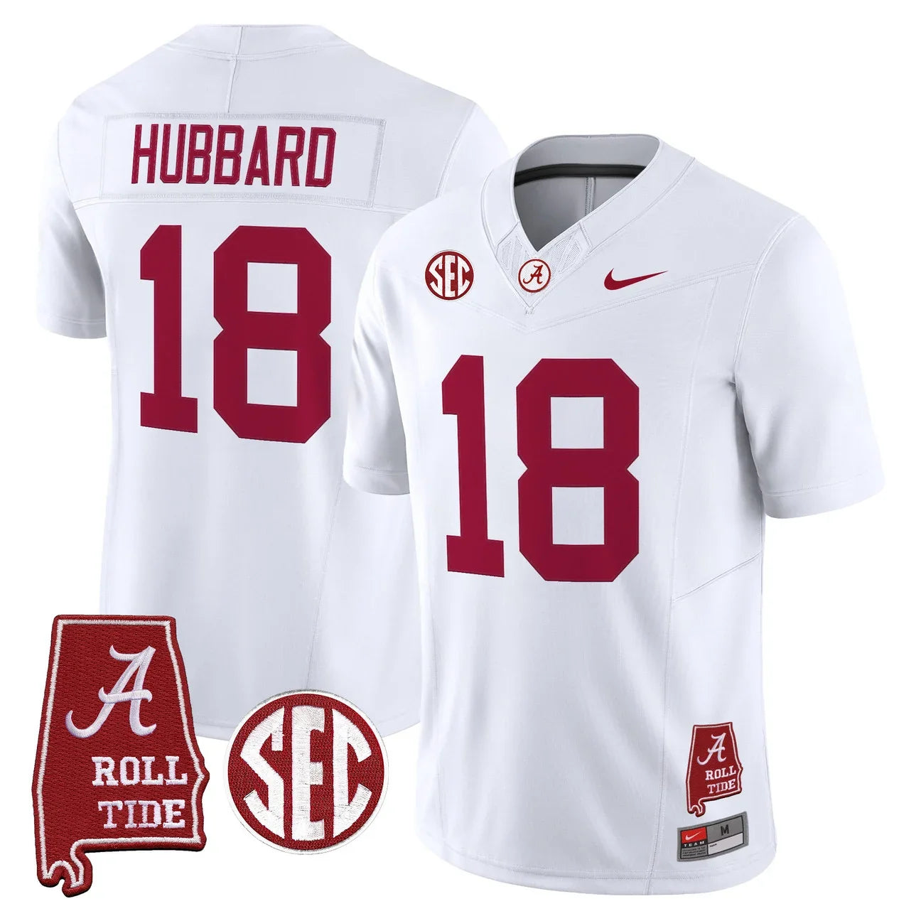 Men's Alabama Crimson Tide 2026 Vapor Limited Jersey - Alabama Map - All Stitched