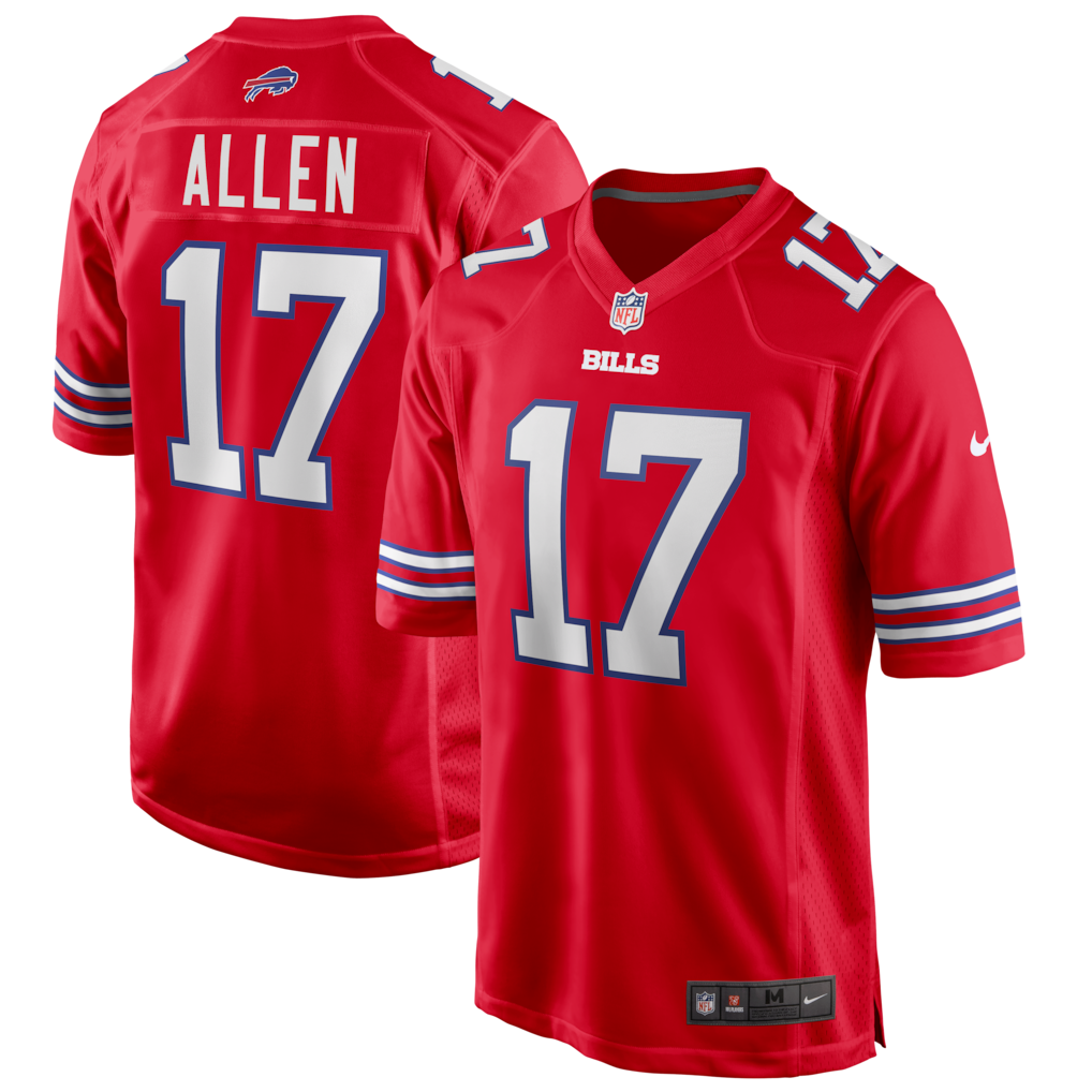 Josh Allen Buffalo Bills Nickel City Game Jersey