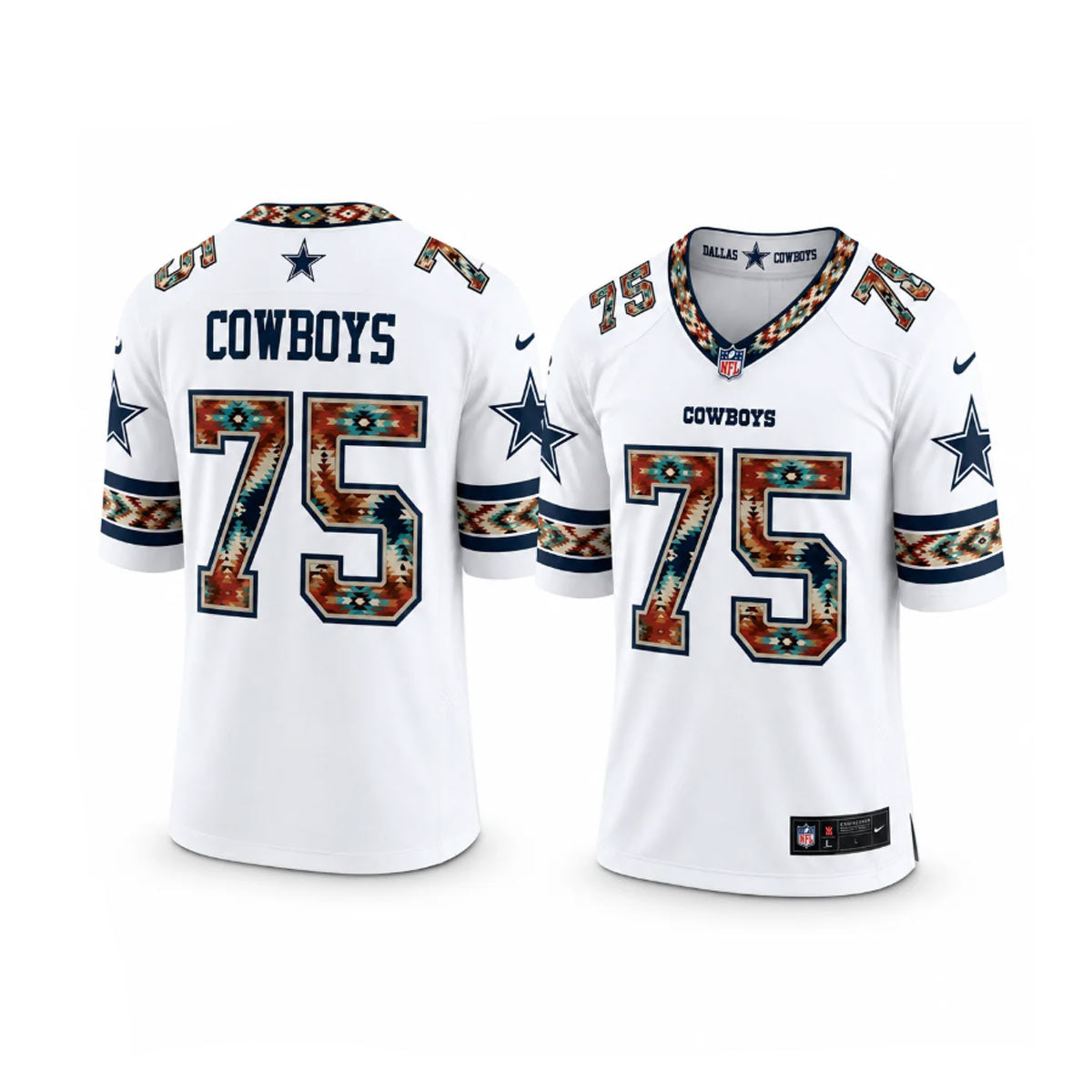 Dallas 75 Heritage Southwest Jerseys in Brown