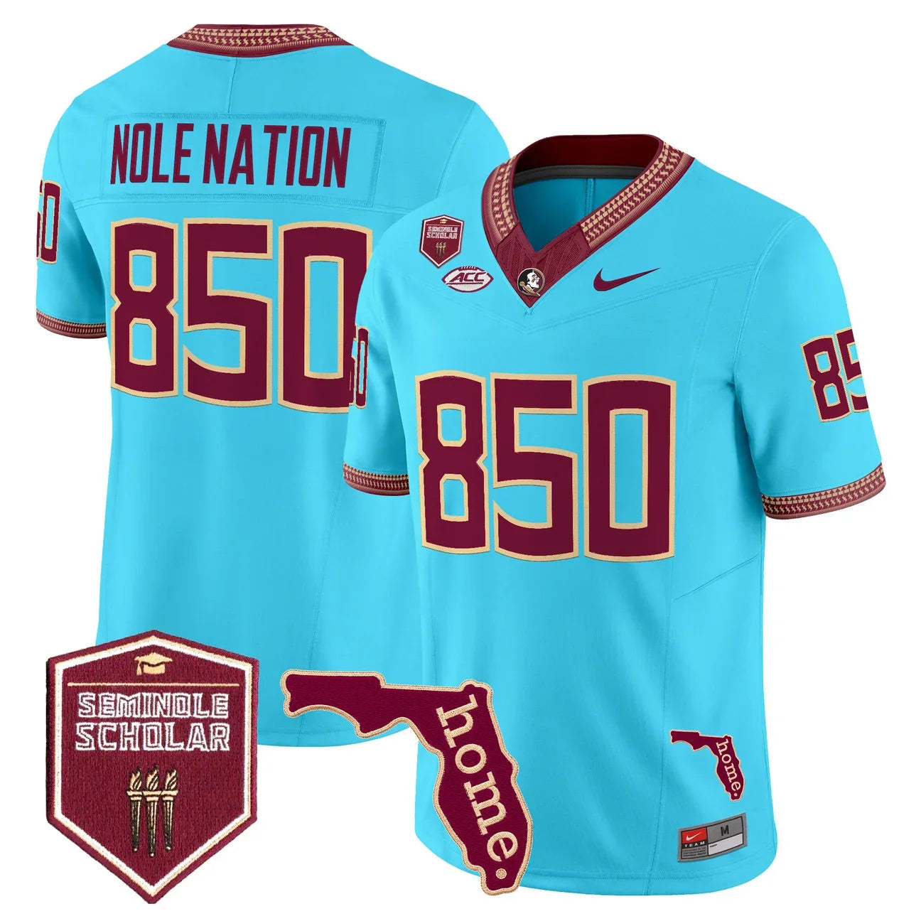 Florida State Seminoles 2026 Seminole Scholar Patch Vapor Limited Jersey
