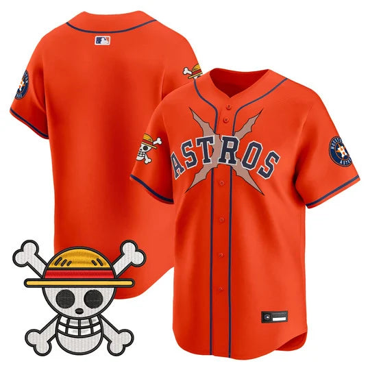 Houston Astros x One Piece Jersey in Orange Color