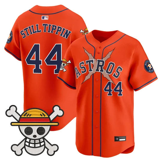 Men's Houston Astros x One Piece Vapor Premier Limited Jersey - Stitched
