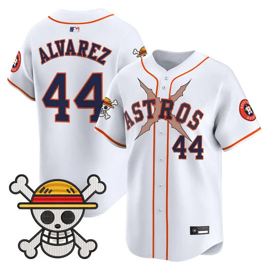 Men's Houston Astros x One Piece Vapor Premier Limited Jersey - Stitched