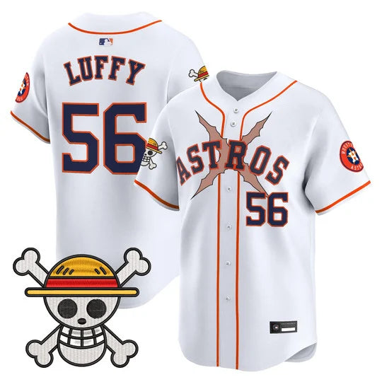 Men's Houston Astros x One Piece Vapor Premier Limited Jersey - Stitched