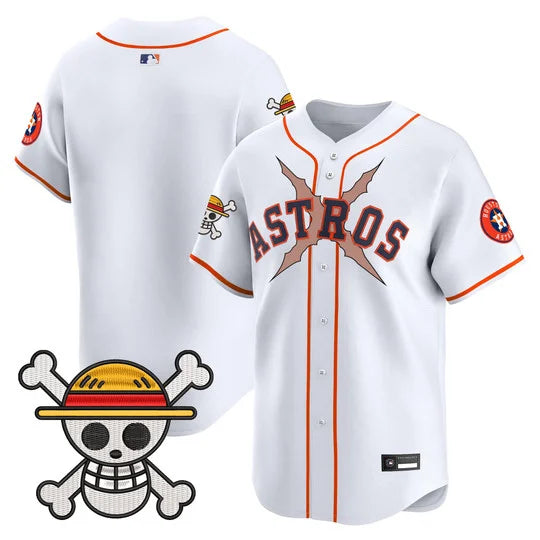 Men's Houston Astros x One Piece Vapor Premier Limited Jersey - Stitched