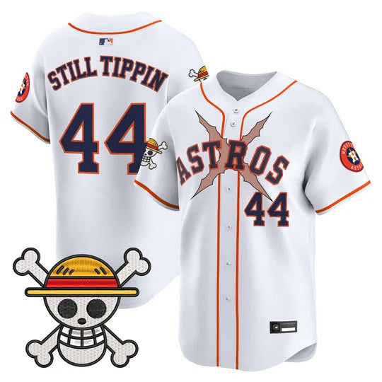 Men's Houston Astros x One Piece Vapor Premier Limited Jersey - Stitched