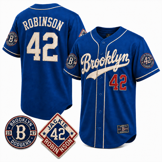 Jackie Robinson 42 Legacy Heritage Baseball Jersey