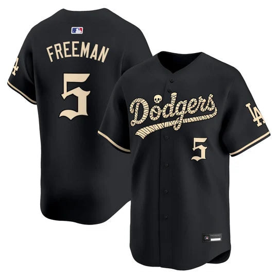 Los Angeles Dodgers 'Halloween Mummy Edition' Premier Limited Jersey - Stitched