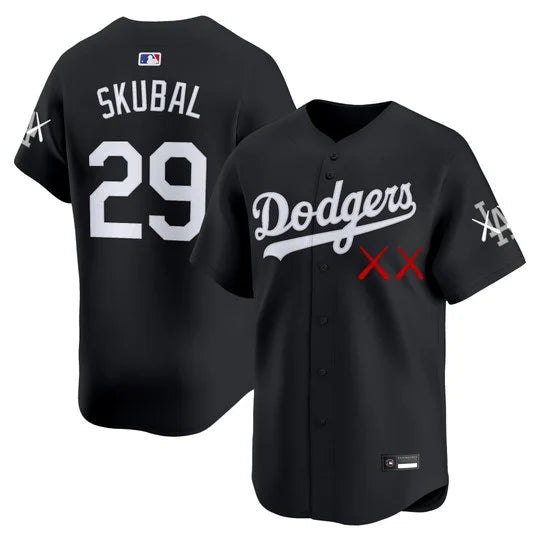 Men's Los Angeles Dodgers x KAWS Vapor Premier Limited Jersey - All Stitched