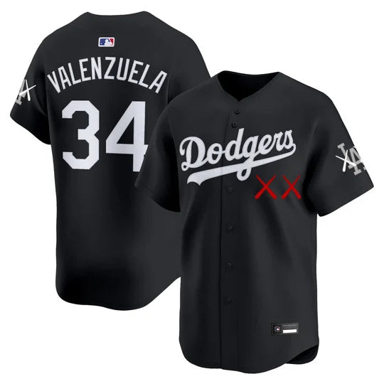 Men's Los Angeles Dodgers x KAWS Vapor Premier Limited Jersey - All Stitched