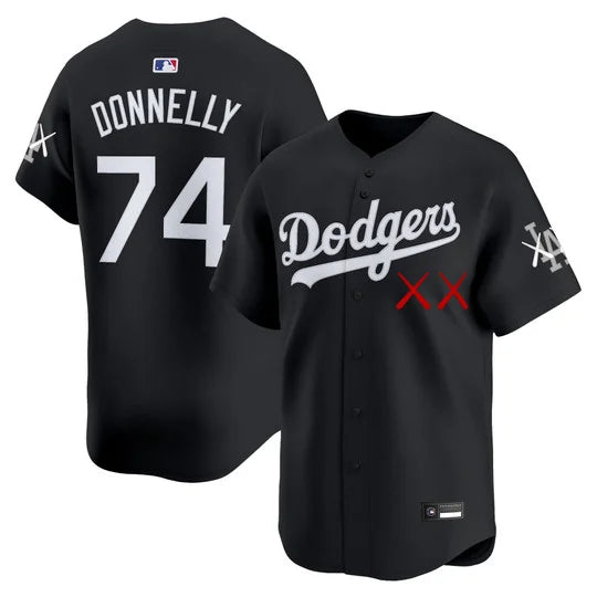 Men's Los Angeles Dodgers x KAWS Vapor Premier Limited Jersey - All Stitched