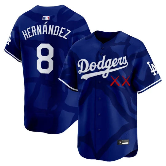 Men's Los Angeles Dodgers x KAWS Vapor Premier Limited Jersey - All Stitched