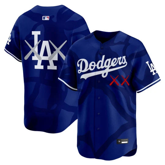 Men's Los Angeles Dodgers x KAWS Vapor Premier Limited Jersey - All Stitched
