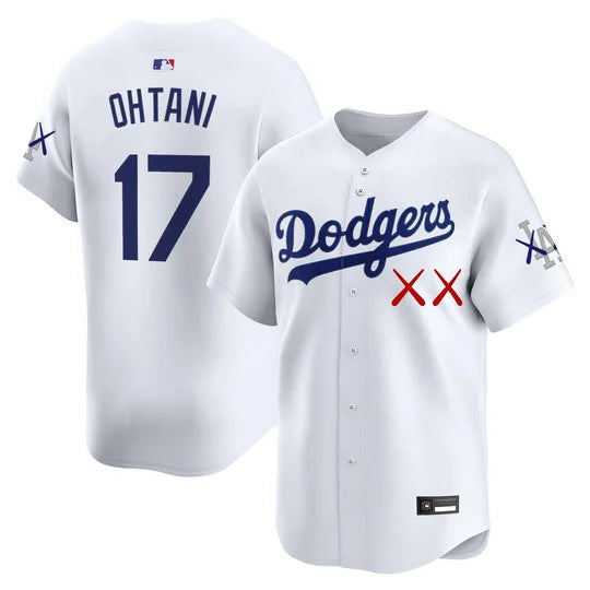 Men's Los Angeles Dodgers x KAWS Vapor Premier Limited Jersey - All Stitched