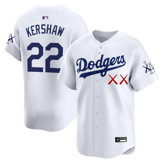 Men's Los Angeles Dodgers x KAWS Vapor Premier Limited Jersey - All Stitched